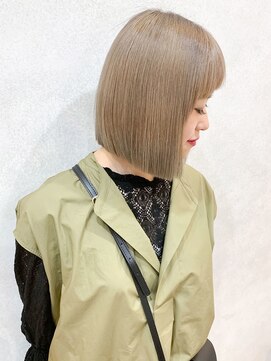 ジェム(GEM) ハイトーンカラー/切りっぱなしbob