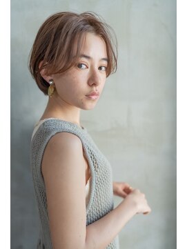 オースティン 門前仲町(AUSTIN) 前髪かき上げイメチェンイヤリングカラーラベンダーカラーくびれ