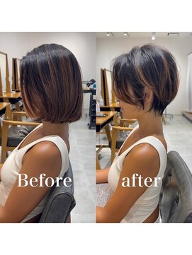 ビューイースト 亀戸 錦糸町(VIEW EAST) イメチェンショート/フェザーバング/ショートボブ