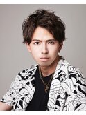 【clair齋藤】前下がりバランス"無造作センターパート"