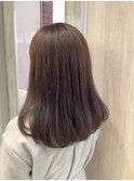 オトナかわいいミディアムロング