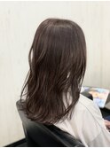 暖色ブラウンカラー