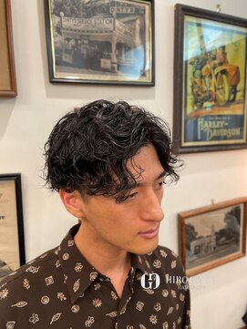 ヒロギンザ 五反田店(HIRO GINZA) パーマスタイル 床屋 五反田 理容室