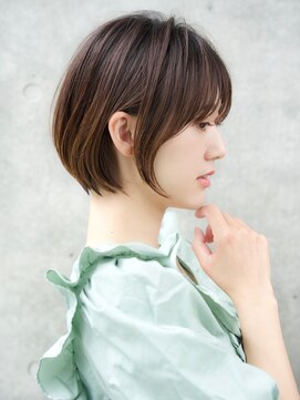 エインアンリー 表参道(AIN.ANLY.) 前髪あり大人ショートボブ20代30代40代【AIN.表参道】川原大地
