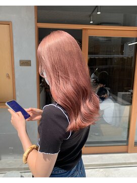 ミー(mii) 【mii】ケアブリーチ/ピンクベージュ