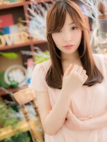 カバーヘア ブリス 上尾西口店(COVER HAIR bliss) 大人かわいい暖色系カラー小顔ワンカールc4上尾20代30代40代