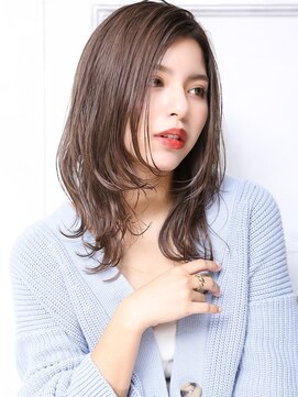 クラッチ 名古屋(CLUTCH) 大人可愛い小顔美髪ツヤ髪外国人風カラーくすみブラウンA5