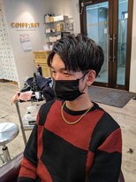 コワファーストナガサキシャンプーボーイ(COIFF1RST NAGASAKI SHAMPOO BOY)&nbsp;2wayマッシュ×アッシュブラウン