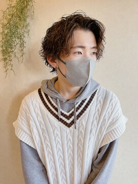 浪漫館 アールズコート(R's Court) 波巻きパーマ@伊達　1/31