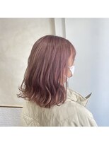 イオエ 岡本(ioe)&nbsp;イメチェン/フルバング/似合わせ/レッドブラウン/デジタルパーマ