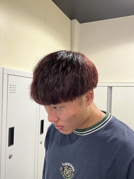 スタイル 茅ケ崎(STYLE) 【平山 明樹】ソフトマッシュ＋お洒落レッドカラー