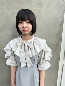 ロンドネートゥル 新潟(Lond naitre) 山本大輔★顔周りがかわいい顎下ショート★