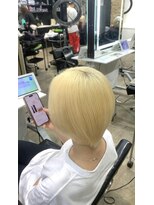 アンククロス 渋谷(ANKH CROSS) blond hair