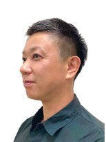 黄ぐまくん美容室 メンズ ベリー ショート