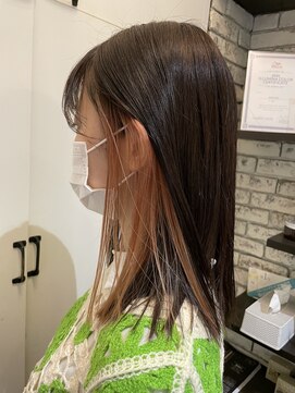 レヴェヘアプラス(rever hair) インナーカラー