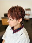 ショートカット/ハイライトカラー