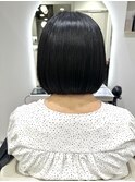 黒髪ボブ