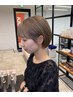 Ｗカラー＋カット ブリーチ１回込み￥16500