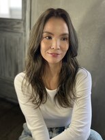 ナナナ パレナ 大津膳所店(nanana parena)&nbsp;白髪カバーオリーブベージュxミネラル輝きとハリのある大人美髪