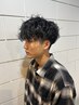 【メンズ限定】似合わせメンズカット+ツイストスパイラルパーマ￥11770