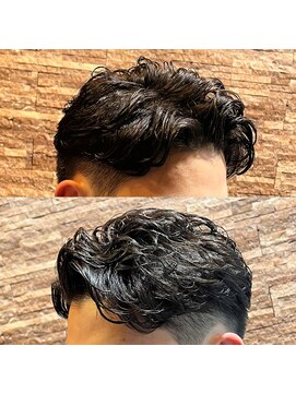 アールドボーテ 理容室(R de Beaute) 銀座 フェザーパーマ <理容室>メンズ