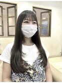 レイヤーカット/セミロング/艶カラー/学割U24