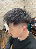 ブルージュ×メンズフェードスタイル