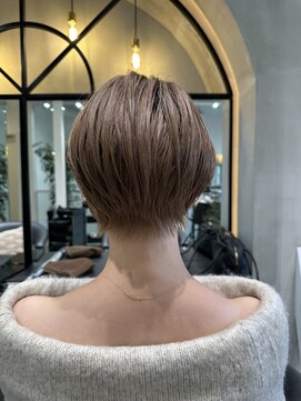 ロンドエニカ 大宮(Lond enika) ミニウルフレイヤーカット顔周りカット前髪カットショート/大宮
