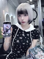 インク 渋谷(INK.) ホワイトエンドカラーボブ