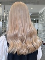 サンクマーケット 渋谷(cinq MARKET)&nbsp;渋谷ミルクティーベージュハイトーンカラーヘーゼルベージュ韓国