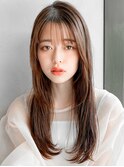 前髪デザインカラーサイドバング20代30代40代◎大人可愛い