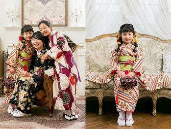 ブリエ(briller)の写真/【三宮徒歩2分★】七五三の着付+ヘアセット土日祝7:00~14:45お1人様￥6900♪七五三[親子割500円OFFも有］♪