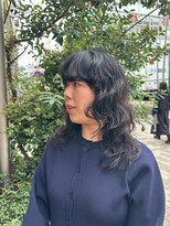 オルセン(OLSEN)&nbsp;外国人風パーマ/ミディアム/ミディアムパーマ/ハイレイヤー】