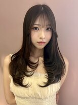 クム(kumu) 20代◎美髪縮毛矯正ロングで大人可愛い艶髪ストレート