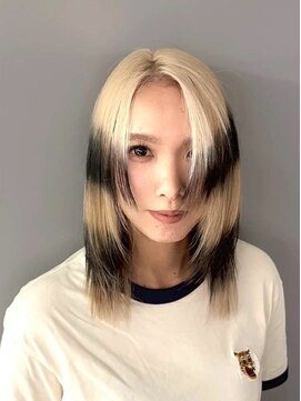 シエラ 心斎橋(CIERA.) ベリーショートラベンダーグレージュタッセルボブハイライト