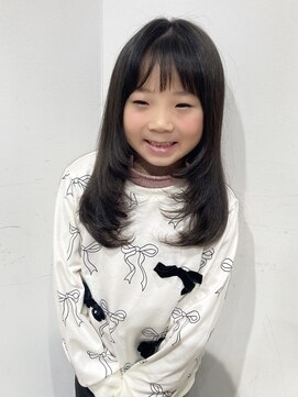 横浜こどもキッズ女の子髪型レイヤーayaka