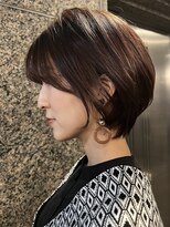 ウィルゴ(VIRGO)&nbsp;40代50代60代小顔ショートボブ＊後頭部丸み＊襟足スッキリ