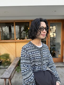 シツ(situ) 癖毛風パーマボブ