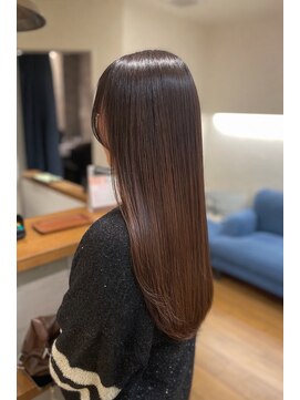 シーループユナイテッドアトリエ(C-LOOP UNITED ATELIER) 乾かすだけで朝が楽♪高濃度水素ストレートで髪質改善