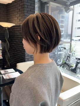 ヘアーアンドカラー ルジャルダン 葛西店(le jardin) 動きのあるミニボブでオシャレ度UP！！