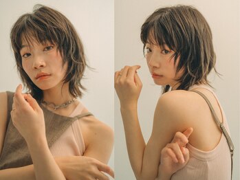 ユッカ エルア 武庫之荘南口(YUCCA elua)の写真/小顔魅せ×可愛いはYUCCAのcutで叶うー。どこか可愛い、あなただけのシルエットを◎