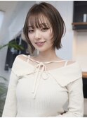 10代 /20代 /30代/ニュアンスカラー/似合わせカット/顔周り/ボブ
