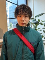 ルーズ(LOOSE) メンズ波巻きシャドウパーマ