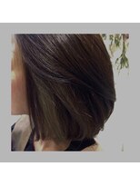 キュアー 千葉店(hair&make cure)&nbsp;インナーカラーボブスタイル