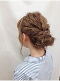 お呼ばれヘアセット