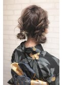 夏の浴衣ヘアツインアレンジ【chou-chou 北林夏実】
