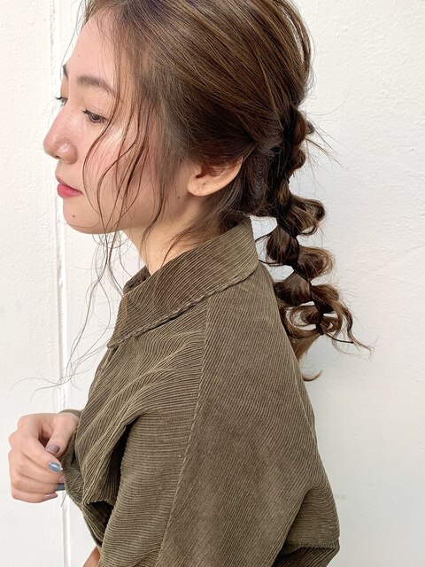 ☆オシャかわいいヘアアレンジ[HEATbyUNCUTLOUNGE 渋谷]