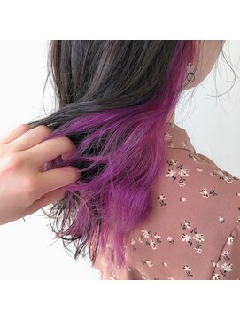 テクライズ 豊橋店(TECHRISE) コスモスピンク☆インナーカラー