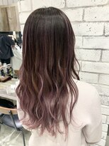 フェリア 渋谷(Feria)&nbsp;【filo by Feria】ピンクバイオレットハイライトグラデーション