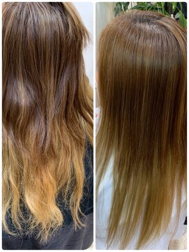 アークヘアー(arc hair) サラサラブリーチ矯正